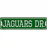 Jaguars Dr Novelty Metal Street Sign 12" x 3" (MK)
