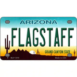 Flagstaff Arizona Novelty Metal License Plate 4" x 2.2" (MLP)