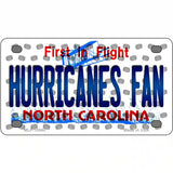 Hurricanes Fan North Carolina Novelty Metal License Plate 4" x 2.2" (MLP)