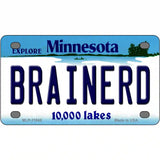 Brainerd Minnesota State Novelty License Plate 4" x 2.2" (MLP)