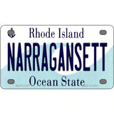Narragansett Rhode Island State License Plate Novelty License Plate 4" x 2.2" (MLP)