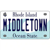 Middletown Rhode Island State License Plate Novelty License Plate 4" x 2.2" (MLP)