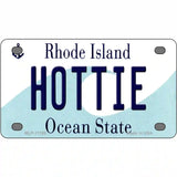 Hottie Rhode Island State License Plate Novelty License Plate 4" x 2.2" (MLP)