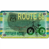 Route 66 Mother Road Novelty License Plate 4" x 2.2" (MLP)