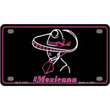 Hashtag Mexicana Novelty License Plate 4" x 2.2" (MLP)