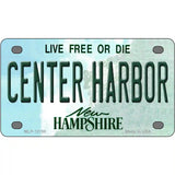 Center Harbor New Hampshire Novelty Metal License Plate 4" x 2.2" (MLP)