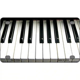 Piano Key board Novelty Metal License Plate 4" x 2.2" (MLP)