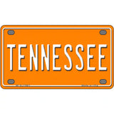 Tennessee Orange Novelty Metal License Plate Tag 4" x 2.2" Mini (MLP)