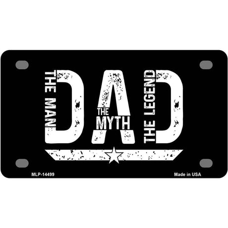 DAD Novelty Metal License Plate LP-14499