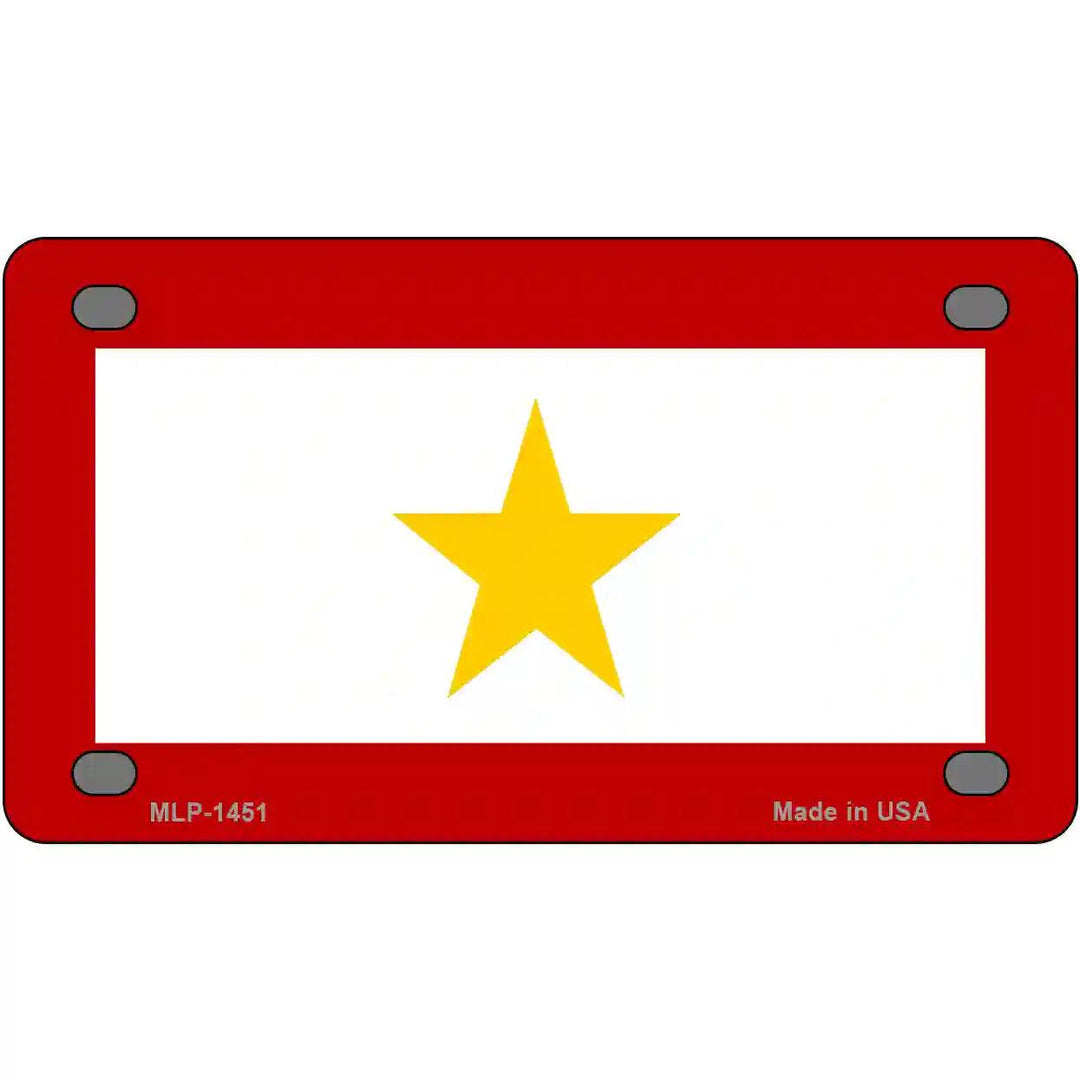 Gold Star Mother One Metal Novelty License Plate 4" x 2.2" (MLP)