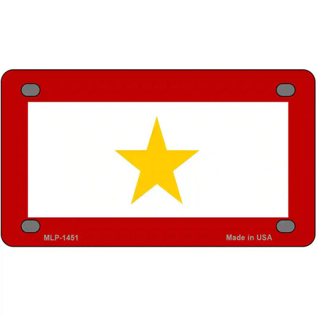 Gold Star Mother One Metal Novelty License Plate 4" x 2.2" (MLP)