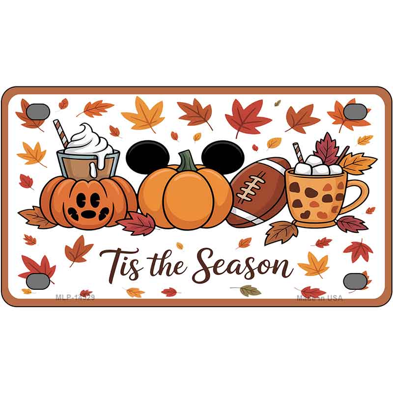 Tis the Season Novelty Metal License Plate LP-14529