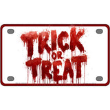 Trick or Treat Bloody Novelty Metal License Plate LP-14535