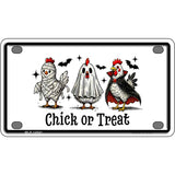 Chick or Treat Novelty Metal License Plate LP-14541