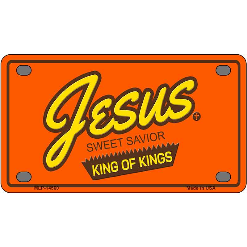 Jesus Sweet Savior Novelty Metal License Plate LP-14560
