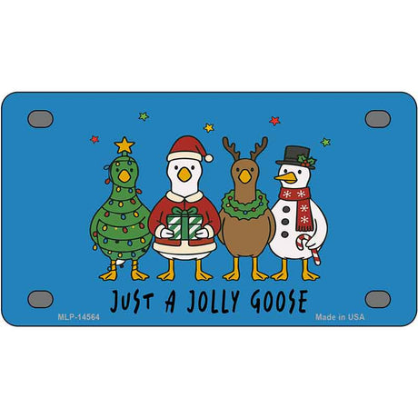 Just A Jolly Goose Novelty Metal License Plate LP-14564