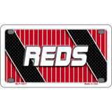 REDS Graphic Novelty Metal License Plate LP-14571