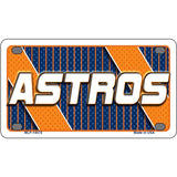 ASTROS Graphic Novelty Metal License Plate LP-14575