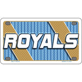 ROYALS Graphic Novelty Metal License Plate LP-14576