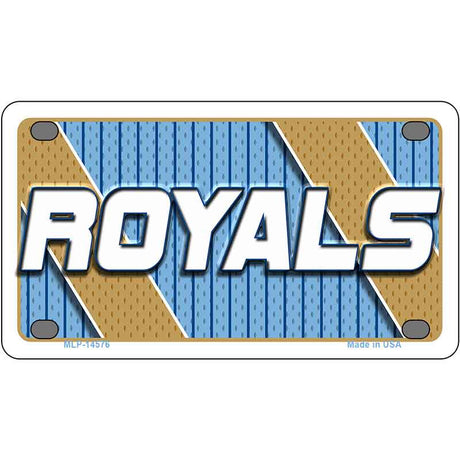 ROYALS Graphic Novelty Metal License Plate LP-14576