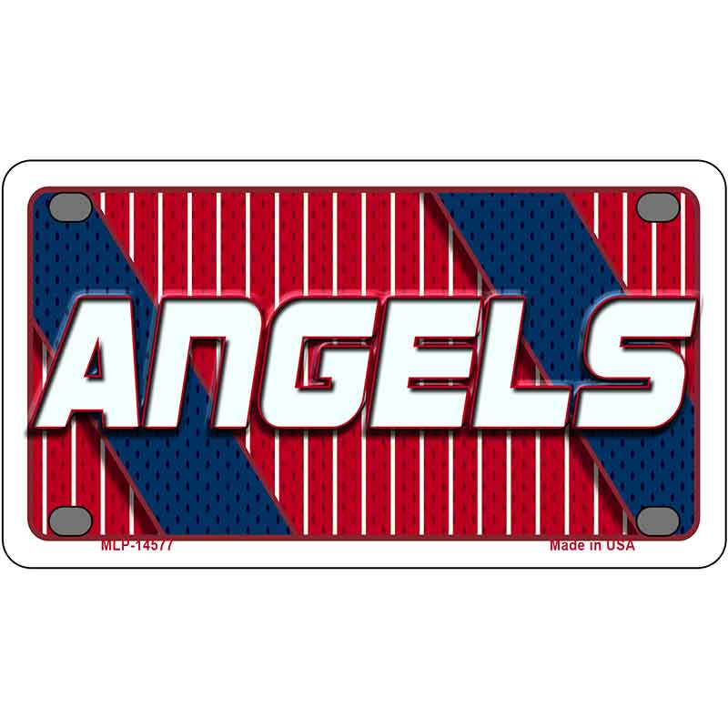 ANGELS Graphic Novelty Metal License Plate LP-14577