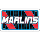 MARLINS Graphic Novelty Metal License Plate LP-14579