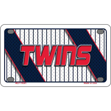 TWINS Graphic Novelty Metal License Plate LP-14581