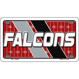 FALCONS Graphic Novelty Metal License Plate LP-14626 4" x 2.2" Mini (MLP)