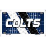 COLTS Graphic Novelty Metal License Plate LP-14638 4" x 2.2" Mini (MLP)