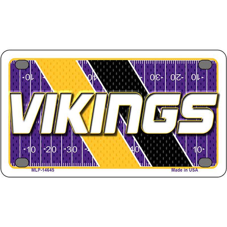 VIKINGS Graphic Novelty Metal License Plate LP-14645