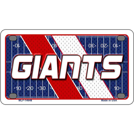 GIANTS Graphic Novelty Metal License Plate LP-14648