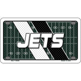 JETS Graphic Novelty Metal License Plate LP-14649