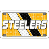 STEELERS Graphic Novelty Metal License Plate LP-14651
