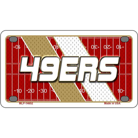 49ERS Graphic Novelty Metal License Plate LP-14652