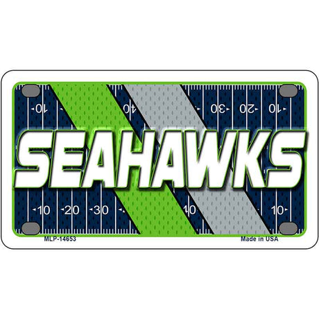 SEAHAWKS Graphic Novelty Metal License Plate LP-14653