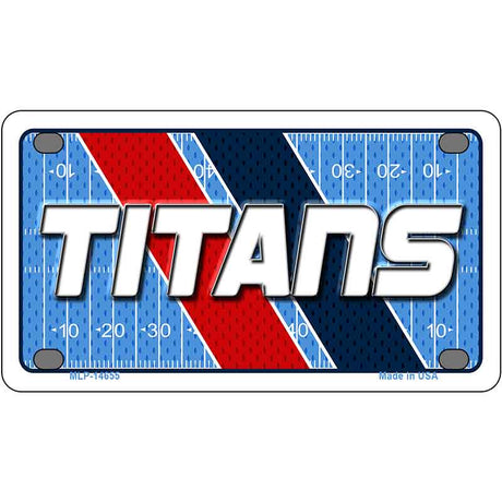 TITANS Graphic Novelty Metal License Plate LP-14655
