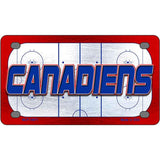 CANADIENS Graphic Novelty Metal License Plate LP-14671 4" x 2.2" Mini (MLP)