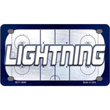LIGHTNING Graphic Novelty Metal License Plate LP-14682 4" x 2.2" Mini (MLP)