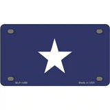Bonnie Blue Flag Metal Novelty License Plate 4" x 2.2" (MLP)