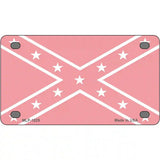 Pink Rebel Metal Novelty License Plate 4" x 2.2" (MLP)