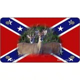 Rebel Deer Metal Novelty License Plate 4" x 2.2" (MLP)