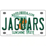 Jaguars Florida State Novelty Metal License Plate 4" x 2.2" (MLP)
