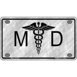MD Metal Novelty License Plate 4" x 2.2" (MLP)