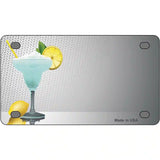 Margarita Time Offset Metal Novelty License Plate 4" x 2.2" (MLP)