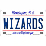 Wizards Washington DC State Metal Novelty License Plate 4" x 2.2" (MLP)