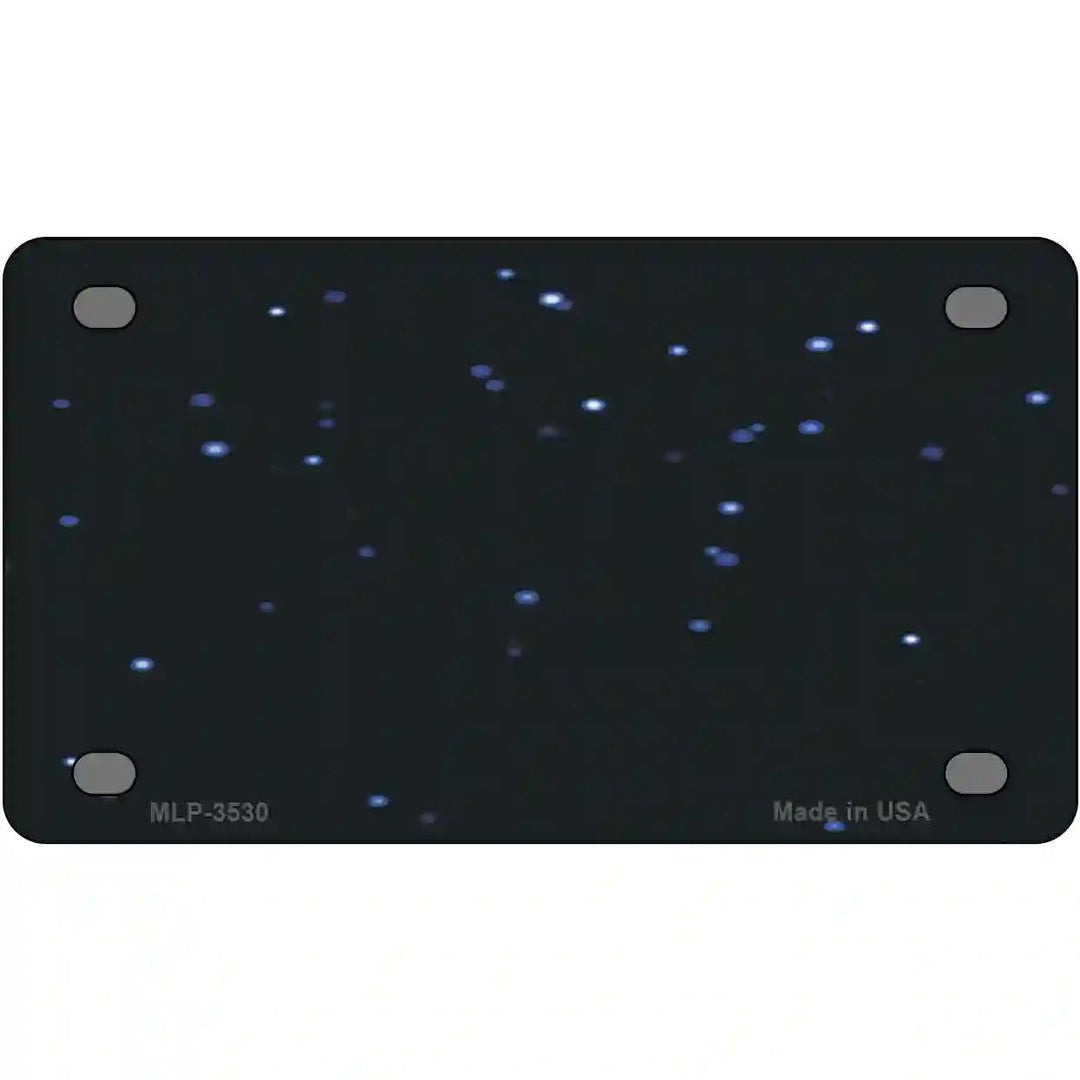 Stars Metal Novelty License Plate 4" x 2.2" (MLP)