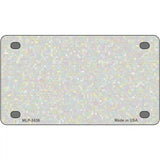 Fish Scale Metal Novelty License Plate 4" x 2.2" (MLP)
