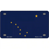 Alaska State Flag Metal Novelty License Plate 4" x 2.2" (MLP)