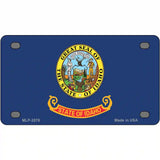 Idaho State Flag Metal Novelty License Plate 4" x 2.2" (MLP)