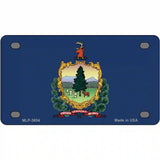 Vermont State Flag Metal Novelty License Plate 4" x 2.2" (MLP)